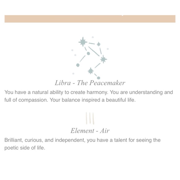 Libra Charm Constallation Boho Indie Cute Necklace - Picture 8 of 14